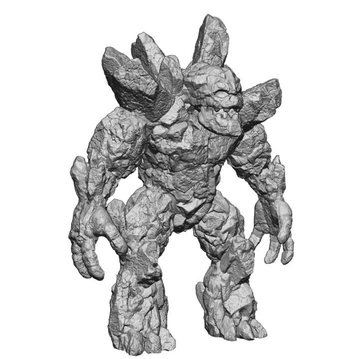 Stone Golem 3 idle