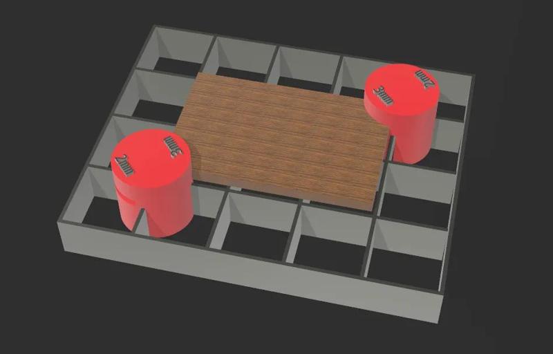 Trava de chapa Para corte a laser   