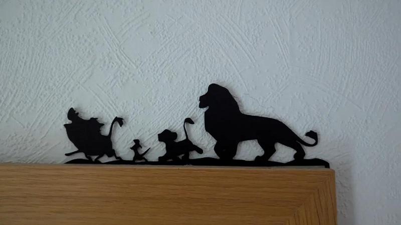 Türrahmenbild König der Löwen   