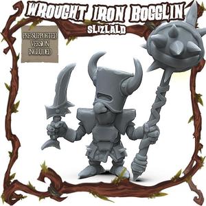 Garden Fable: Wrought Iron Bogglin - Slizlald