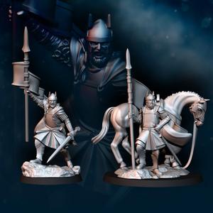 High Human Banner - Foot and Mounted | High Humans | Davale Games | Fantasy