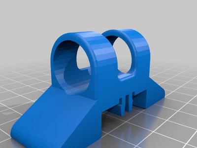 Greenhouse Reinforcement Clamps for 15mm aluminium Pipes with fixing pins