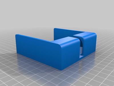 Wall mounted phone holder