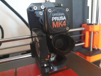 Prusa Mk4 Fan duct super lightweight   