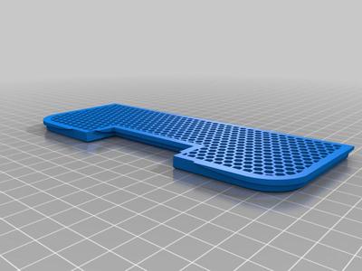 Silica gel container Top and alternate symetrical design