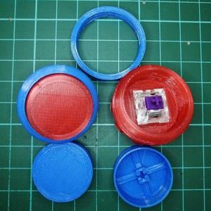 DBSF30-Lite A.K.A 30MM Arcade Button casing for cherryMX style switch