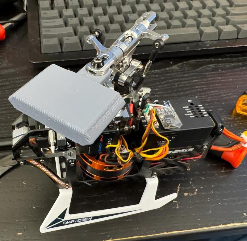 OMPHOBBY M2 Evo Pitch Gauge Holder   