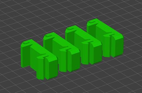 4040 TPU Printer Feet