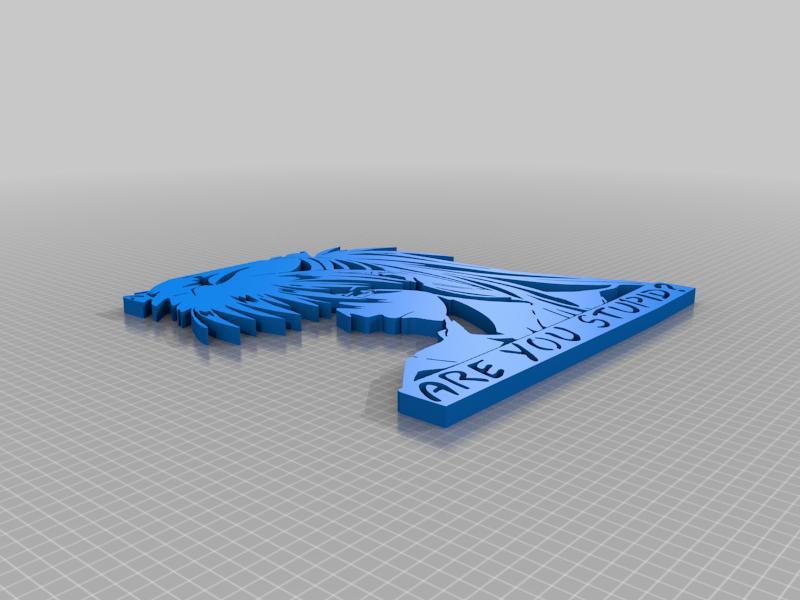 Asuka Langley Soryu wall art / stencil