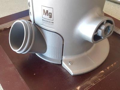 Dust collection for AEG MF1400KE / Rigid R22002 router