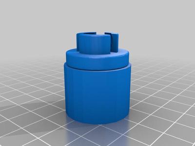 Notebook Stand clamp remix for 1/2" 3/4" desksk