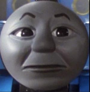 thomas sleepy face