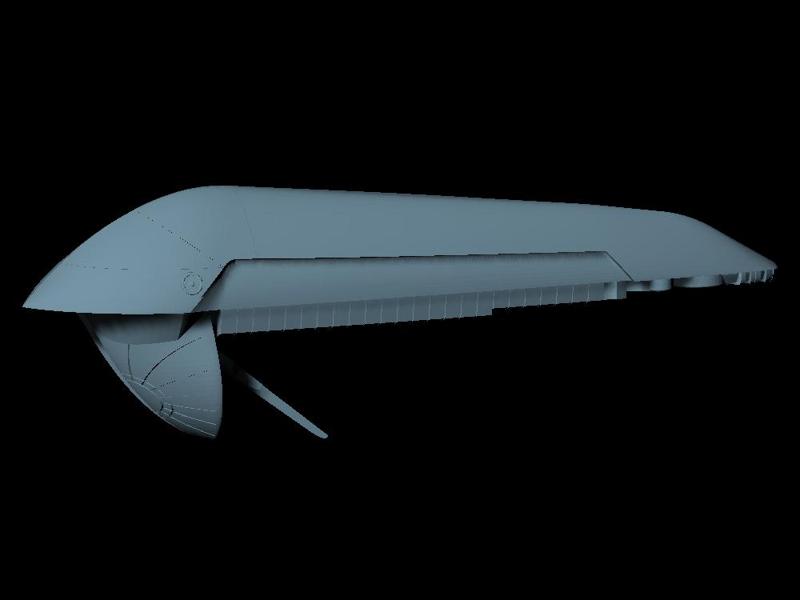 Independence Day troop transporter scaled one in one thousand