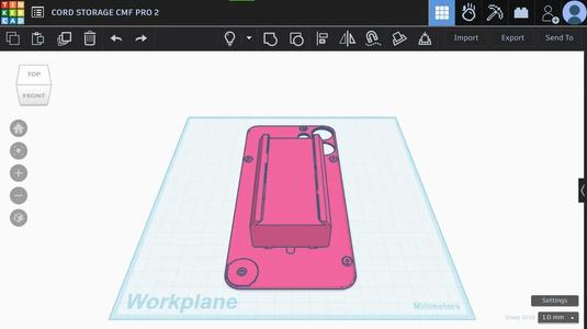 cmf slidefinity storage case   