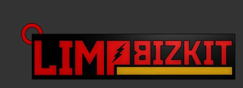 LIMP BIZKIT logo charm   