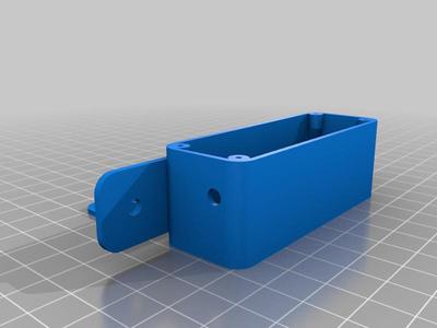 Configurable LM2596 case with optional power switch