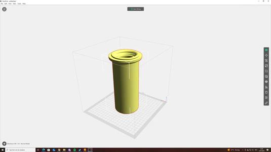 modern vase for flowers and decoration   