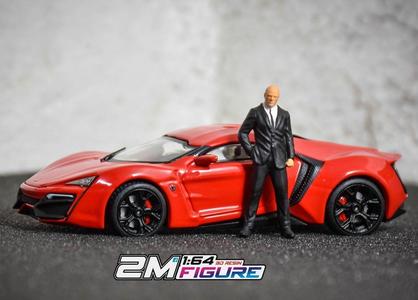 FIGURE JASON STATHAM CHARACTER SCALE 164 3D print model