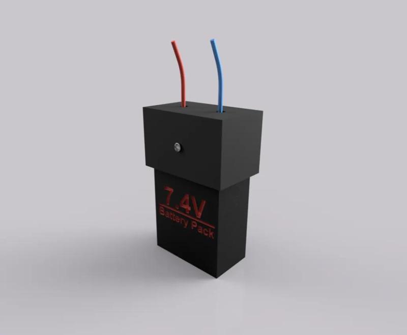 7.4 Li-Ion Battery Pack (18650)   