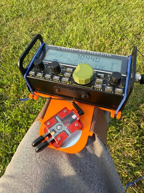 Elecraft KX2 knee board   