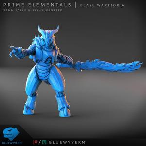Prime Elementals - Blaze Warrior A