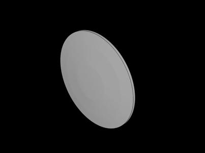 Lego Compatible (75902.dat) Minifig Shield Round Bowed   