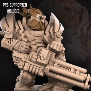 Space Dwarf Soldier