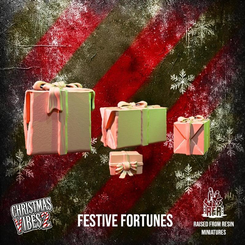 Festive Fortunes - Tabletop miniatures (Pre-Supported)