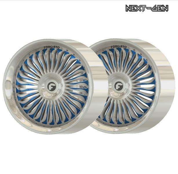 Next-Gen - Forgiato Forged Wheels "Multato" - Real Rims For Scale Model Cars