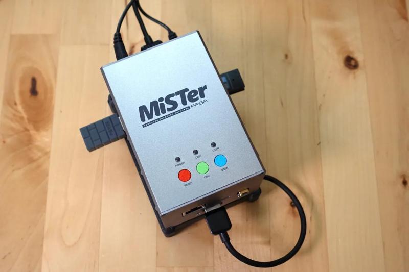 MiSTer Addons Aluminum Case buttons   