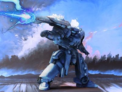 American Mecha - Dark Gallant