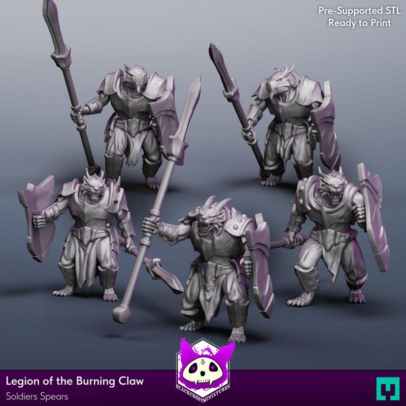 Legion of the Burning Claw | Soldier Pack