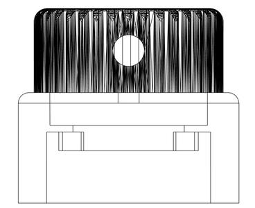 Airbus A320 FCU ALT Knob adapted for Santi Luib III Mark 2   