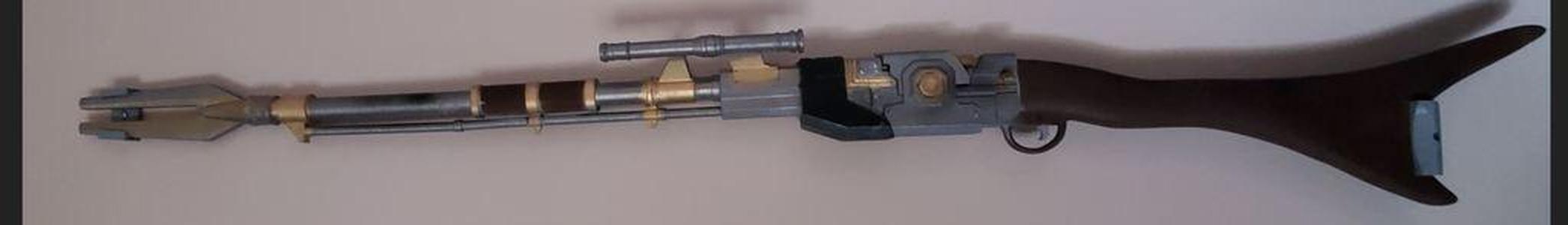 Mando's Shadow Rifle Vertical Wall Hangers