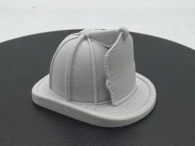 Firefighter Helmet Keychain