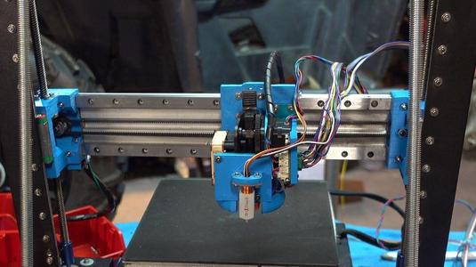 Anycubic i3 Mega Z und X Achse Umbau auf 35 cm Linearführung + MGN 12 H Block