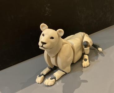 Lion Poseable Toy