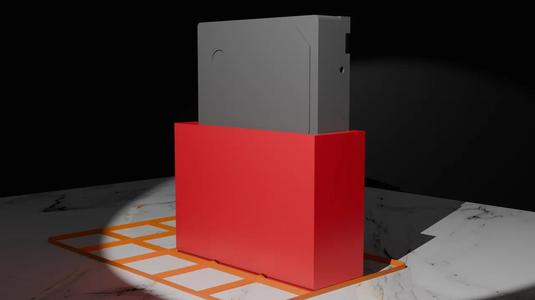 Gridfinity Hard Drive Holder   