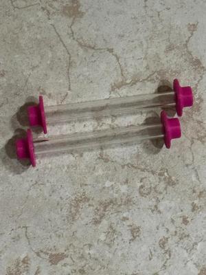 Weaving Bobbin Ends for Acrylic Tube   