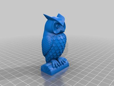 Owl Fridge Magnet