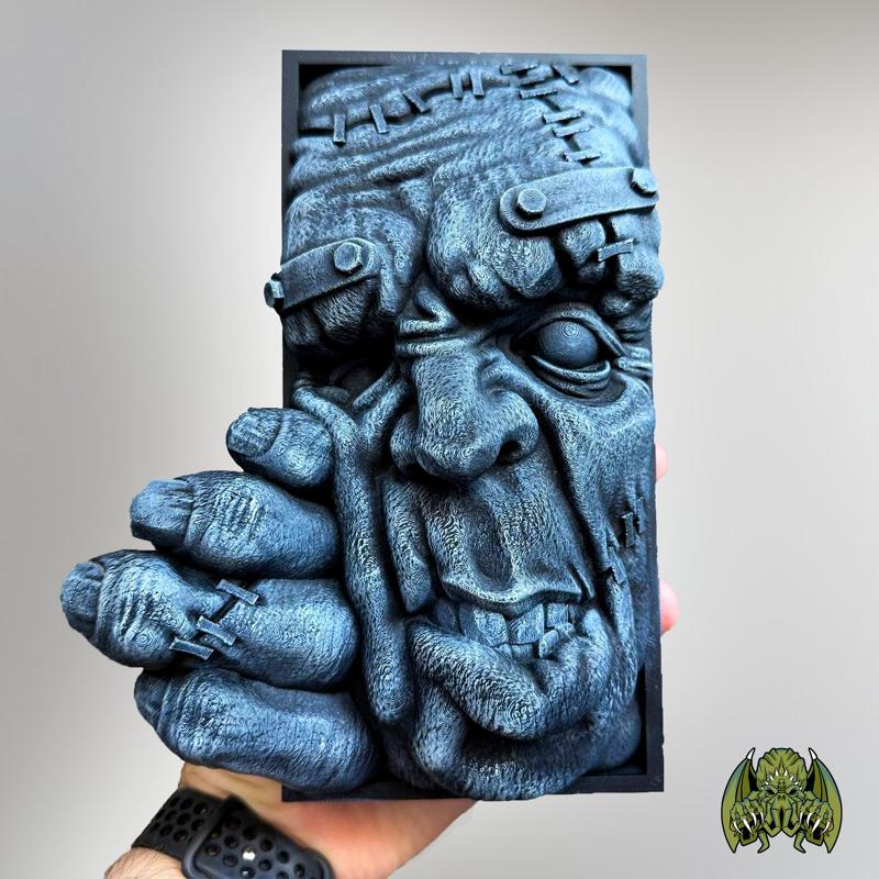 Frankenstein Monster Book Nook [FDM/ Resin BOOK NOOK]