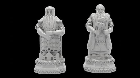 Dwarven Statues ~ Kingdom of Durak Deep