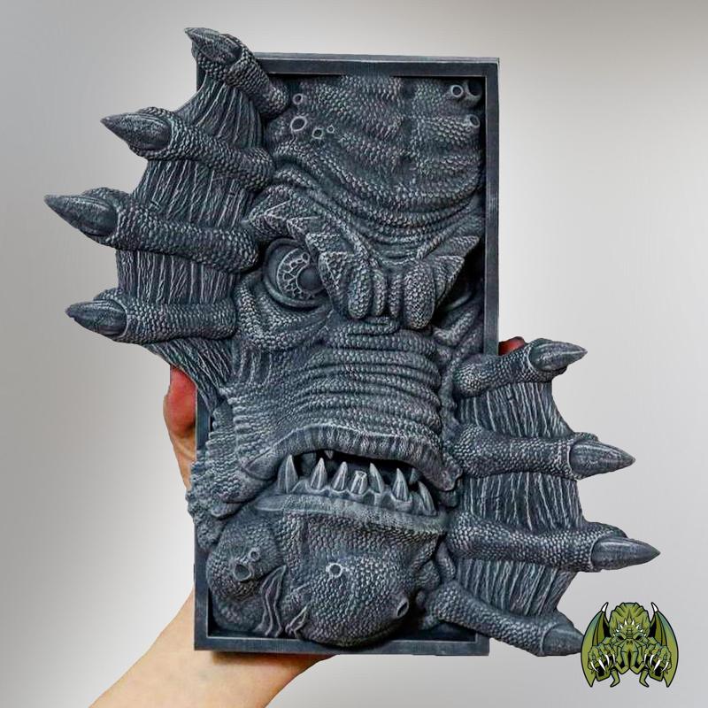 Swamp monster Book Nook [FDM/Resin BOOK NOOK]