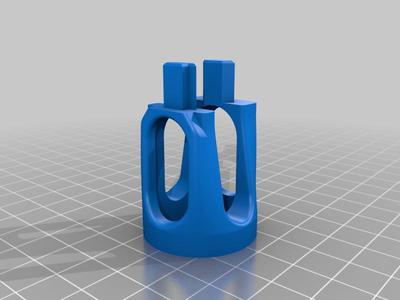 CR-10 Mod - X axis Tensioner 2020 Press-Fit Remix