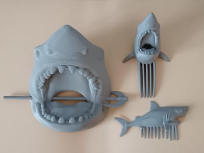 Shark Hair Combs