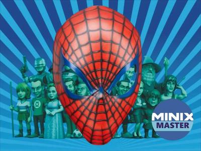 spiderman carnival mask   