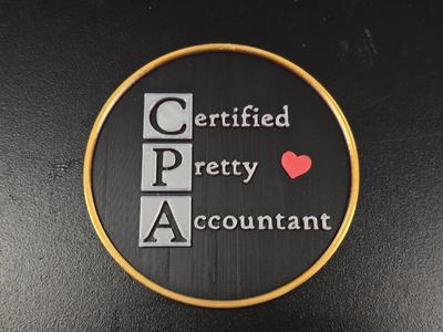 CPA - Certified pretty accountant   