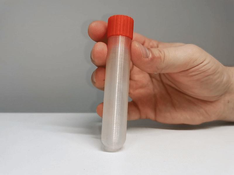 Chemistry Test Tube with Cap