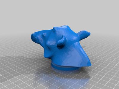 Warthog Puppet Head