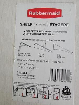 Stackable Shoe Rack (resized for rubbermaid shelf)